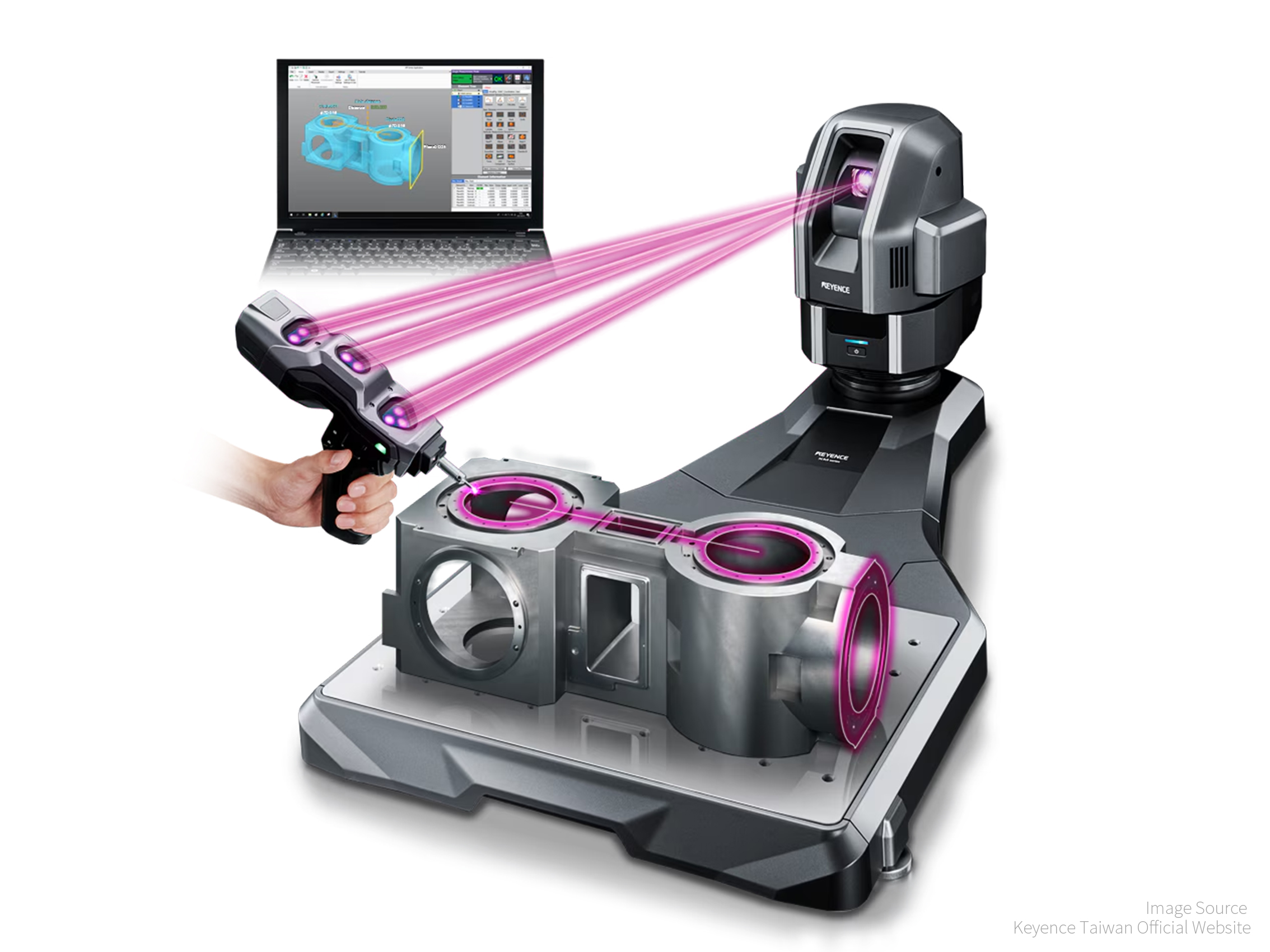 Plastic Injection Process Inspection - 3D Measurement Device (XM-5000)